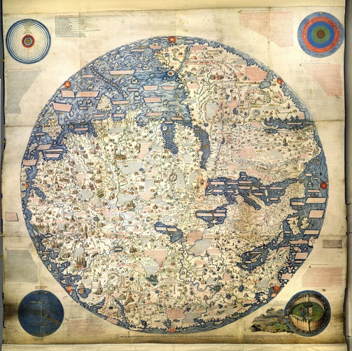Mapa sveta c. 1450